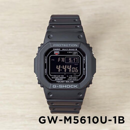 CASIO 卡西歐 G-SHOCK系列 男士太陽能電波腕表 GW-M5610U-1B