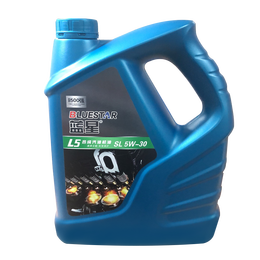 BLUE STAR 藍(lán)星 半合成技術(shù)機(jī)油 SL級(jí) 5W-30 4L裝