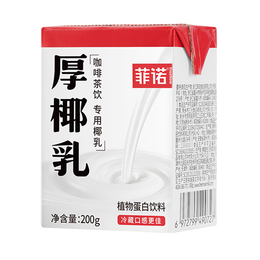 FreeNow 菲諾 生椰拿鐵 厚椰乳200g*6盒