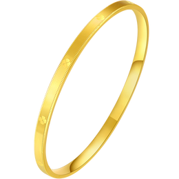 GOLD OF CHINA 中銀金行 999足金蓮花心經(jīng)手鐲 56圈口 金重25g