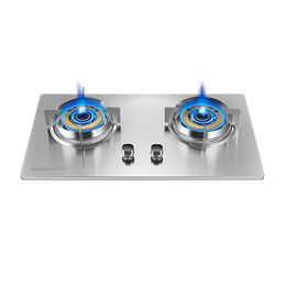 荣事达猛火燃气灶天然气猛火灶煤气灶双灶7.2kW大火力不锈钢全铜煤气灶台嵌两用猛火灶具 RSD-R01