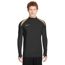 耐克(NIKE)男春秋长袖T恤 足球训练 时尚速干FN2404-011黑 XL