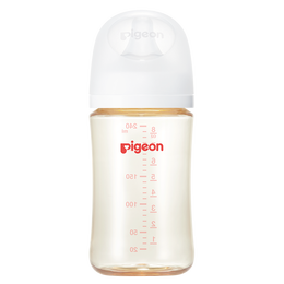 贝亲奶瓶婴儿PPSU材质奶瓶新生儿防胀气奶瓶自然实感第3代 240ml 3-6月 自带M奶嘴