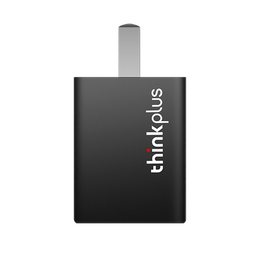 ThinkPad 思考本 第三代口紅電源 Nano 65W GaN USB-C迷你適配器快充配件 thinkplus 口紅電源 65W 黑色