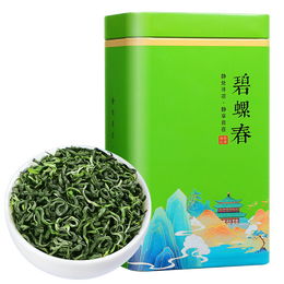 立香园 2025新茶绿茶碧螺春茶叶 头春嫩芽高山云雾绿茶明前茶铁盒罐装 铁盒装 250g*1罐