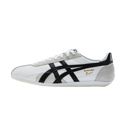 Onitsuka Tiger鬼塚虎男鞋 慢跑鞋透气轻便男女款运动休闲鞋RUNSPARK 白色/黑色 37