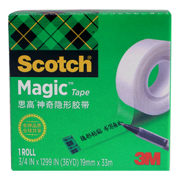 Scotch-Brite 思高 810 隱形膠帶 19mm×33m 單包裝