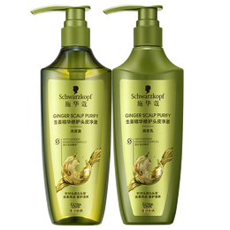 施华蔻（Schwarzkopf）生姜精华洗护套装(洗发水600ml+润发乳600ml）控油蓬松去屑洗头膏