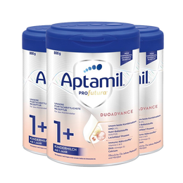 Aptamil 愛(ài)他美 德國(guó)白金版 嬰幼兒奶粉 1+段 800g*3罐