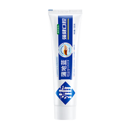 蒲地蓝强健口腔功效牙膏劲爽薄荷120g去牙菌斑护龈抗敏感清新口气不含氟