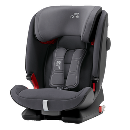 宝得适（Britax）儿童安全座椅9个月-12岁ISOfix硬接口全新百变骑士4代 i-SIZE极致灰