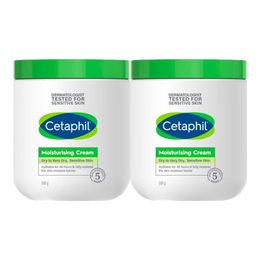 Cetaphil 絲塔芙 大白罐550g身體乳全身舒潤(rùn)保濕潤(rùn)膚乳敏感肌適用溫和 絲塔芙大白罐 550g *2