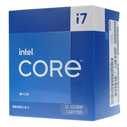 intel 英特爾 酷睿 i7-13700F 盒裝CPU處理器 16核24線程 5.2Ghz