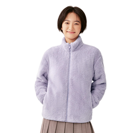 YANXUAN 網(wǎng)易嚴(yán)選 女士搖粒絨短外套 4006264 淺紫 M