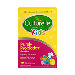 Culturelle美国（Culturelle）康萃乐益生菌儿童咀嚼片婴儿肠胃调理强免疫 【咀嚼片】30片/盒 25年4月 适合3岁以上