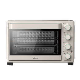 美的（Midea）【价保618】35L家用多功能空气炸锅电烤箱一体机 热风空气炸/独立控温/均匀烘烤/热风循环 PT3515