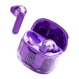 JBL TUNE FLEX 小晶豆真无线蓝牙耳机 半入耳音乐耳机 主动降噪运动防汗苹果安卓手机通话耳机 小晶豆-紫色【明星单品】