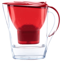 BRITA 碧然德 fill&enjoy Marella海洋系列 濾水壺 熱情紅 一壺一芯