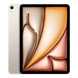 Apple/苹果 iPad Air 11英寸 M2芯片 2024年新款平板电脑(Air6/256G eSIM版/MUY43CH/A)星光色