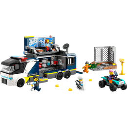 LEGO 樂(lè)高 積木拼裝城市系列60418 警用指揮車(chē)7歲+男孩兒童玩具生日禮物