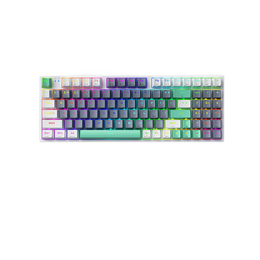 MACHENIKE 機(jī)械師 K500 94鍵 有線機(jī)械鍵盤 灰色 環(huán)諾茶軸 RGB
