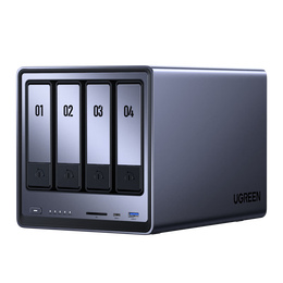 绿联私有云DXP4800 Plus 8G内存16T四盘位NAS网络存储个人云硬盘家庭服务器 万兆网口 手机平板扩容