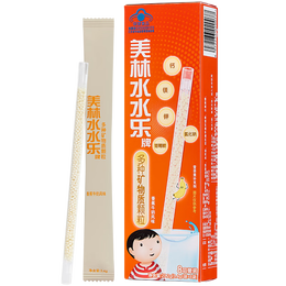 美林 水水樂 多種礦物質(zhì)顆粒營養(yǎng)補充劑 香蕉牛奶風(fēng)味