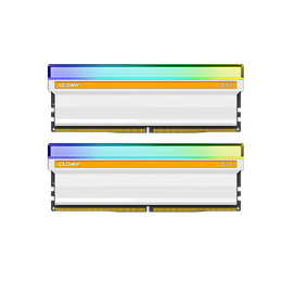GLOWAY 光威 32GB(16GBx2)套裝 DDR5 6800 臺(tái)式機(jī)內(nèi)存條 神策RGB系列-皓月白 海力士A-die顆粒 CL34