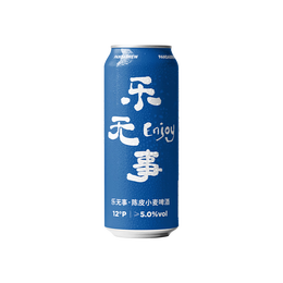 熊猫精酿原浆啤酒500ml陈皮比利时小麦精酿啤酒整箱扎啤熟啤鲜啤白啤果啤 500mL 6罐
