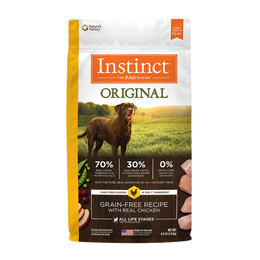 雙11最后一天、PLUS會(huì)員：Instinct 百利 本能經(jīng)典無谷系列 雞肉全犬全階段狗糧 1.8kg
