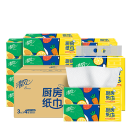 Breeze 清風(fēng) 5效合1 廚房抽紙 2層*76抽*12包(212*200mm)
