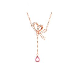 SWAROVSKI 施華洛世奇 女士VOLTA 項鏈 粉色 5647569