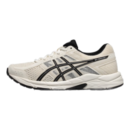 ASICS 亞瑟士 Gel-Contend 4 女子跑鞋 T8D9Q-112 米白色/黑色 38