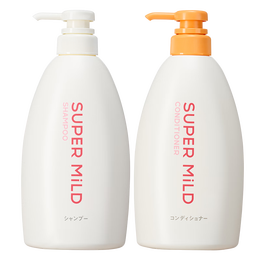 SUPER MILD 惠潤(rùn) 洗發(fā)水原裝進(jìn)口洗護(hù)套裝1.2L鮮花香氛控油洗頭膏修護(hù)潤(rùn)發(fā)乳柔順蓬松洗發(fā)露滋潤(rùn)保濕護(hù)發(fā)素