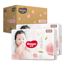 HUGGIES 好奇 鉑金裝紙尿褲 小桃褲 嬰兒尿不濕 紙尿褲XL96片