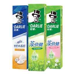 DARLIE 好來(lái) 茶倍健牙膏套裝 (龍井綠茶190g+百里香龍井190g+茉莉白茶190g)