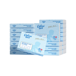 CoRou 可心柔 V9抽紙嬰童適用紙巾用衛(wèi)生紙3層60抽4提20包整箱量販裝紙巾