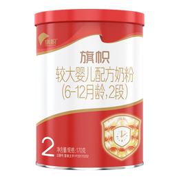 BANNER DAIRY 旗幟 紅罐系列 較大嬰兒奶粉 國(guó)產(chǎn)版 2段 170g