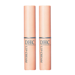 日本DHC蝶翠诗橄榄润唇膏1.5g 两支装 保湿滋润防唇干裂无色打底唇膜无刺激性气味 男女可用