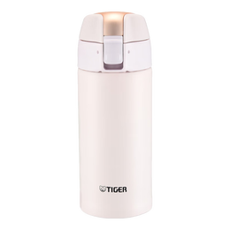 虎牌（TIGER）保温吸管杯男女水杯茶杯弹盖杯两用型 MMT-B35C 350ml 奶油白PV 350ml