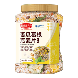 五谷新势力糖尿病人代餐食品控无糖精苦瓜燕麦片中老年适合血糖高吃的早餐 苦瓜葛根燕麦片700g