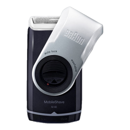 BRAUN 博朗 M90 電動(dòng)剃須刀 金屬銀