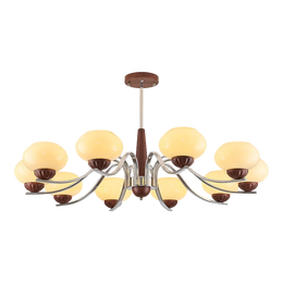 22日20點：NVC Lighting 雷士照明 NDBD10A-024 美式中古風(fēng)吊燈 木棉10頭