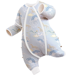 i-baby恒温婴儿睡袋秋冬季婴儿宝宝分腿睡袋儿童礼盒装舒适将军令90