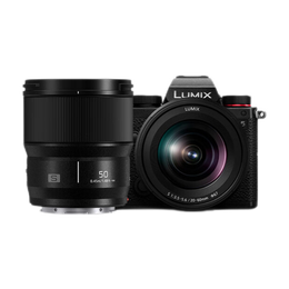 Panasonic 松下 S5K 全畫幅微單相機(jī) + 松下鏡頭20-60mm+ 50mm雙鏡頭套機(jī)