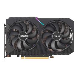 華碩 ASUS DUAL RX6500XT O4G 顯卡 4GB 黑色