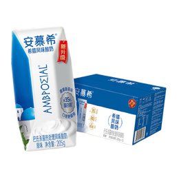 安慕希伊利希腊风味经典原味酸奶常温整箱牛奶乳品儿童营养早餐礼盒装 原味205g*10盒*1箱2月产