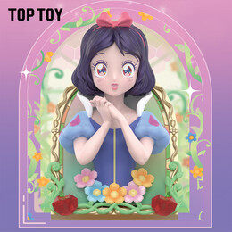 TOPTOY TOP TOY迪士尼公主鏡中密語系列手辦盲盒動畫周邊擺件 女孩生日七夕禮物 單盒（款式隨機）