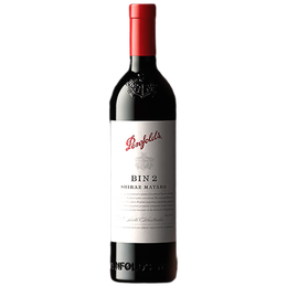 奔富（Penfolds）BIN2设拉子玛塔罗红葡萄酒 750ml*6瓶 原箱装 澳洲原产