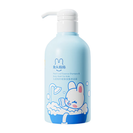 兔頭媽媽 兒童洗發(fā)水沐浴露二合一 500g